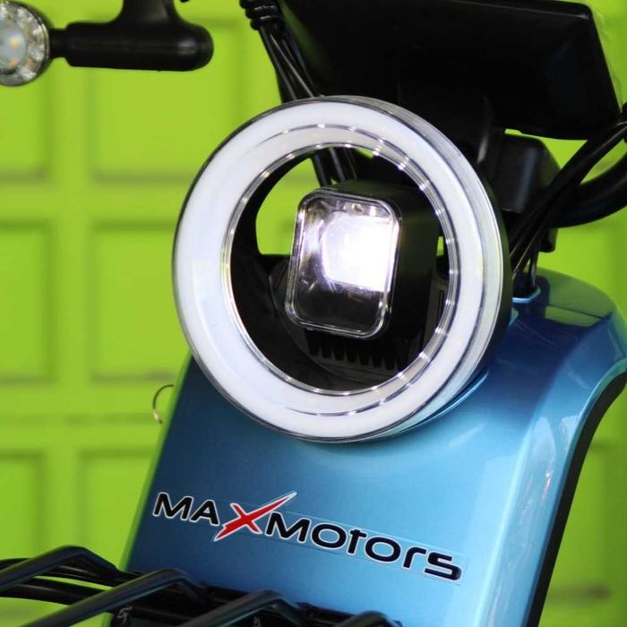 Двуместна електрическа триколка MaxMotors Pudding 1800W-48V-20Ah