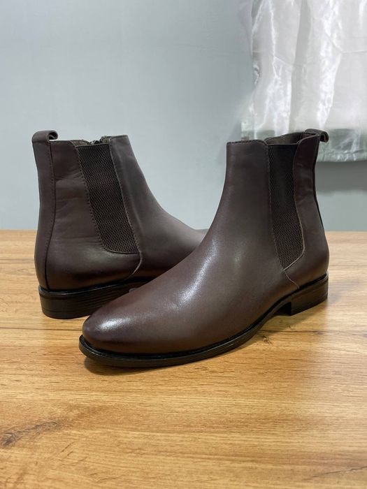 Челси натуральный кожа шоколадный цвет