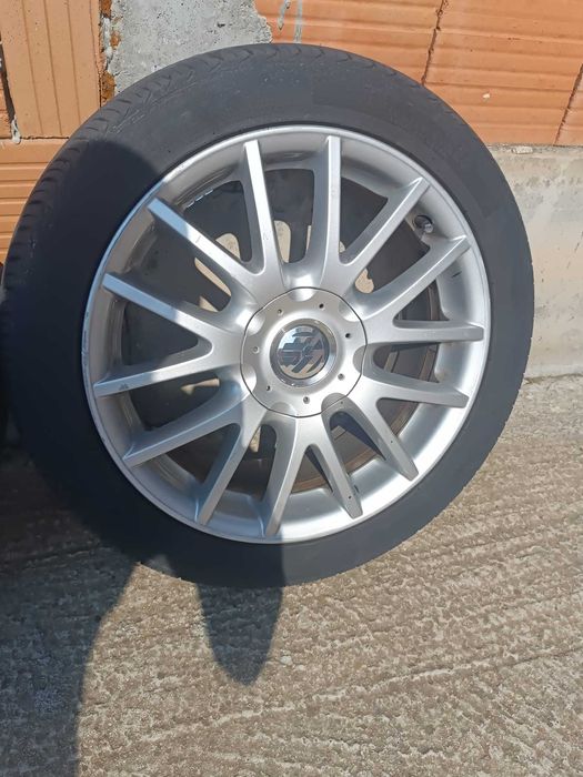 Алуминиеви джанти 17" 5×112 с летни гуми 225/45/17