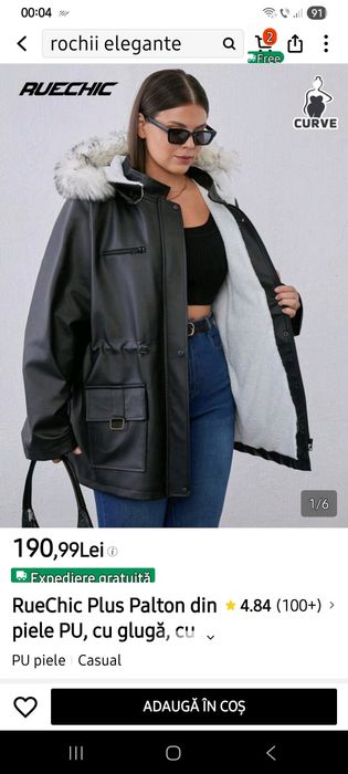 Geacă damă Piele ECO