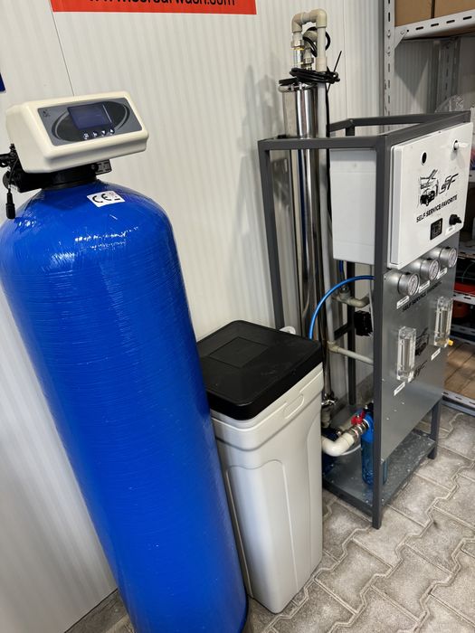 Промоция!!! Омекотител и осмоза за автомивка / омвкотяване осмоза