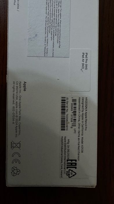 Продам на запчасти Apple pencil Pro