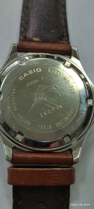 Наручные часы для дайверов CASIO