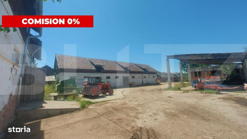 Platforma industriala 13 parcele cu hale, total 2.5 ha, post trafo