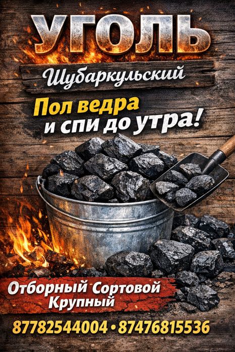 Уголь Көмір Караганды Доставка