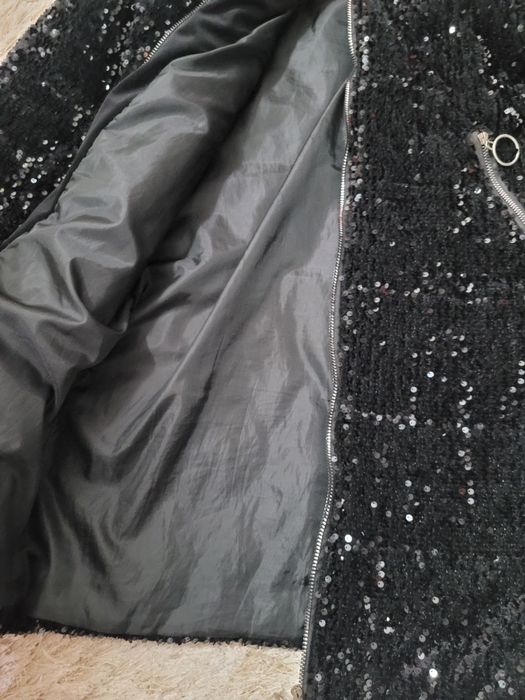 Superba geaca din paiete M!