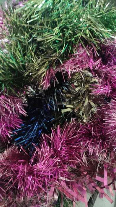 Гирлянда новогодние игрушки