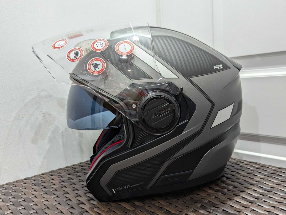 Casca moto chopper /scooter Nolan N40-5, marime S si M - open face, ochelari de soare