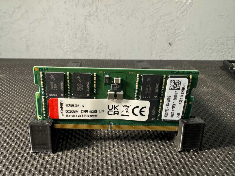DDR5 32GB 5600Mhz Kingston Memorie RAM Laptop SODIMM