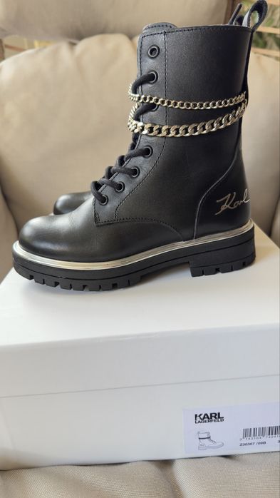 Ghete fetita Karl Lagerfeld marimea 31