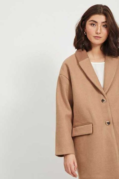 Palton lana, Bej, 38