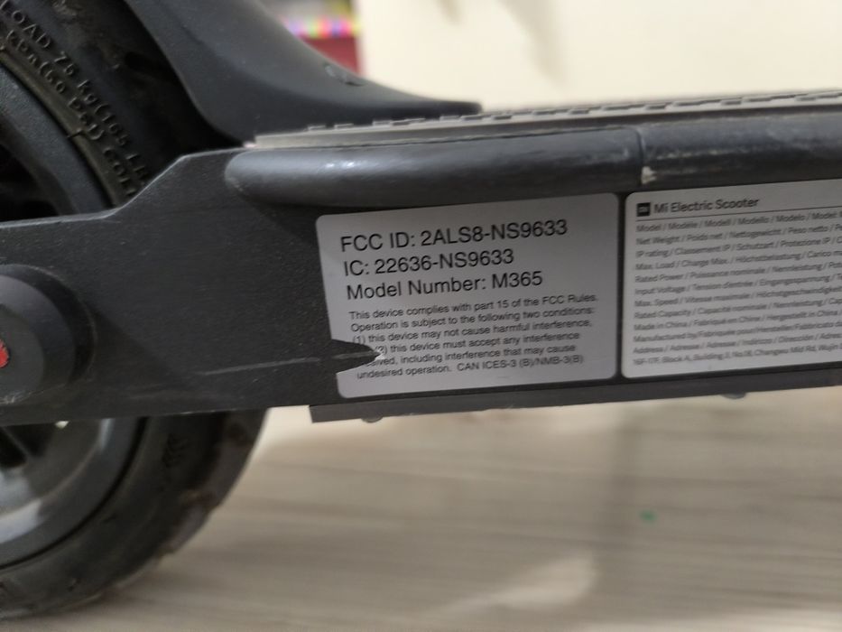 Тротинетка Xiaomi Mi365