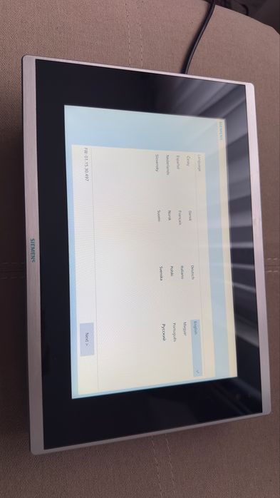 Siemens PXM40 Panou tactil BACnet/IP de 10 ''cu server web integrat