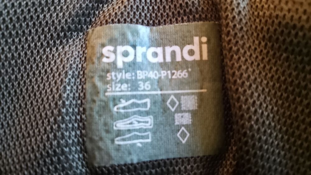 Продавам унисекс маратонки sprandi 36 номер . Дължина на стелката 24 с