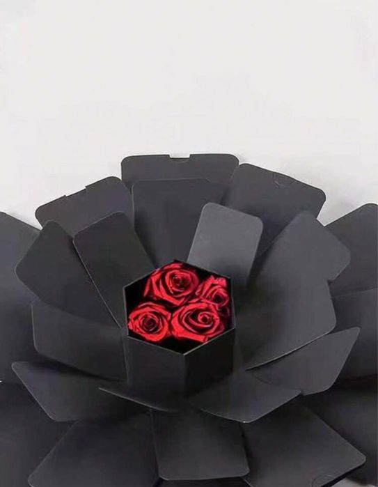 Cutie cu album foto exploziv/ set cutie cadou surpriza