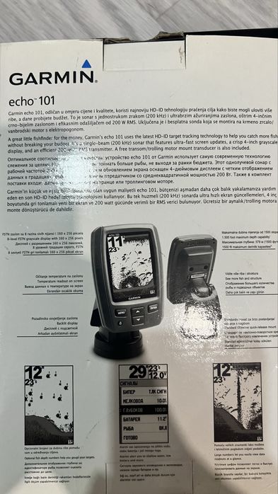 Продам эхолот Garmin echo 101