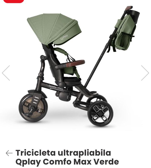 Tricicleta 8 in 1 q play comfo max