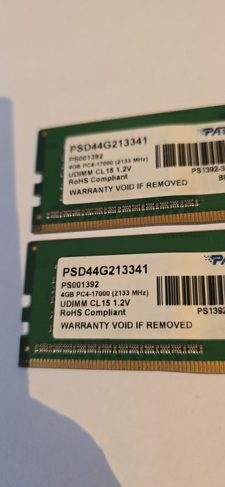 Memorie Ram Kit 8Gb Ddr4 Patriot 2133