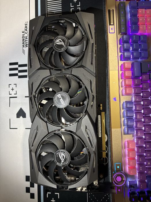 Placa video Nvida ASUS ROG Strix Geforce RTX 2060 Super OC 8GB GDDR6