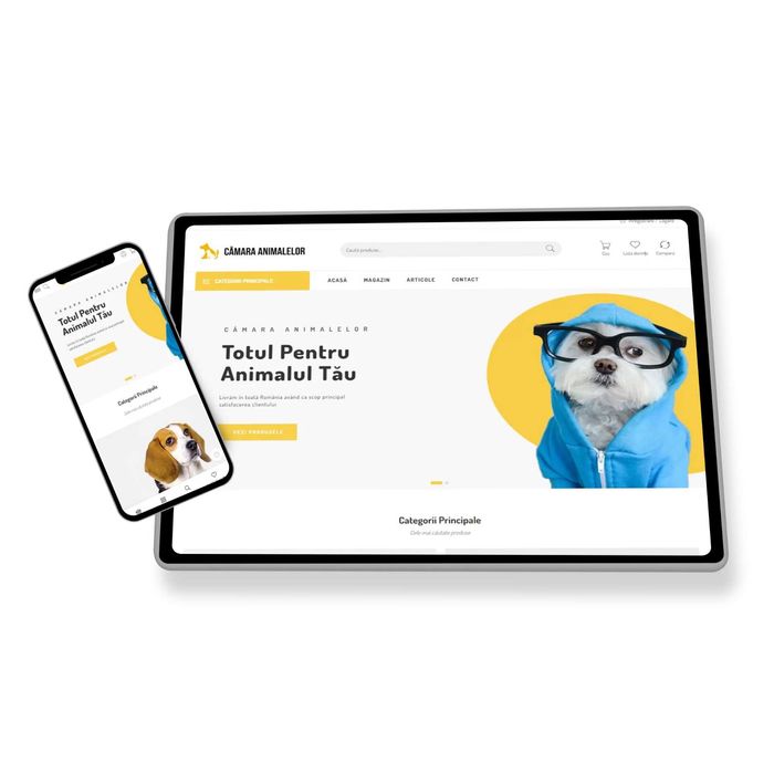 Creare Magazin Online - 1.400 LEI / Creare site web - 600 LEI