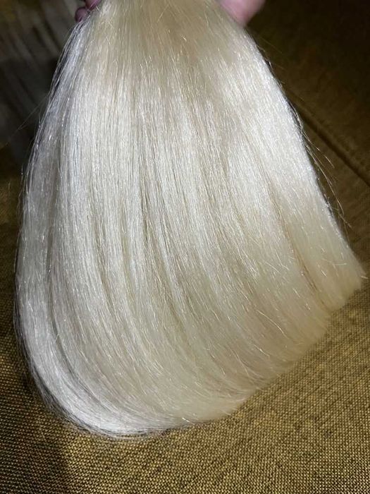 Естествена Славянска коса 100гр. 65см.