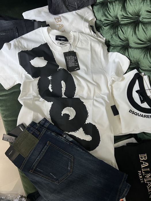 Tricou Versace Dsquared2 Balmain