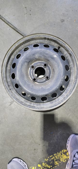 Jante tablă 16" originale Ford cu senzori presiune, capace si anvelop