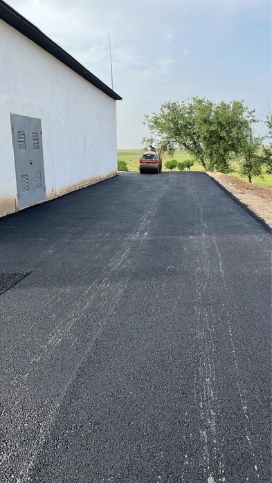 Асфальт. Укладка асфальта!