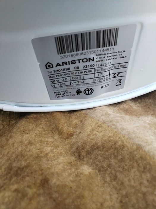 Boiler Ariston electric