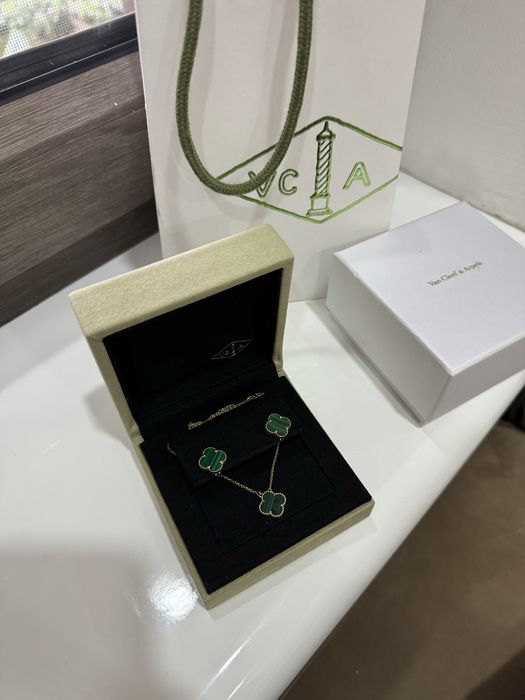 Золотой комплект van cleef
