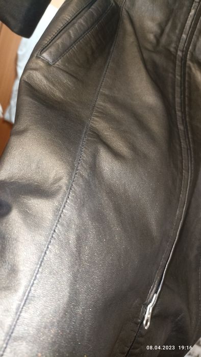 Шикарный кожаный сюртук