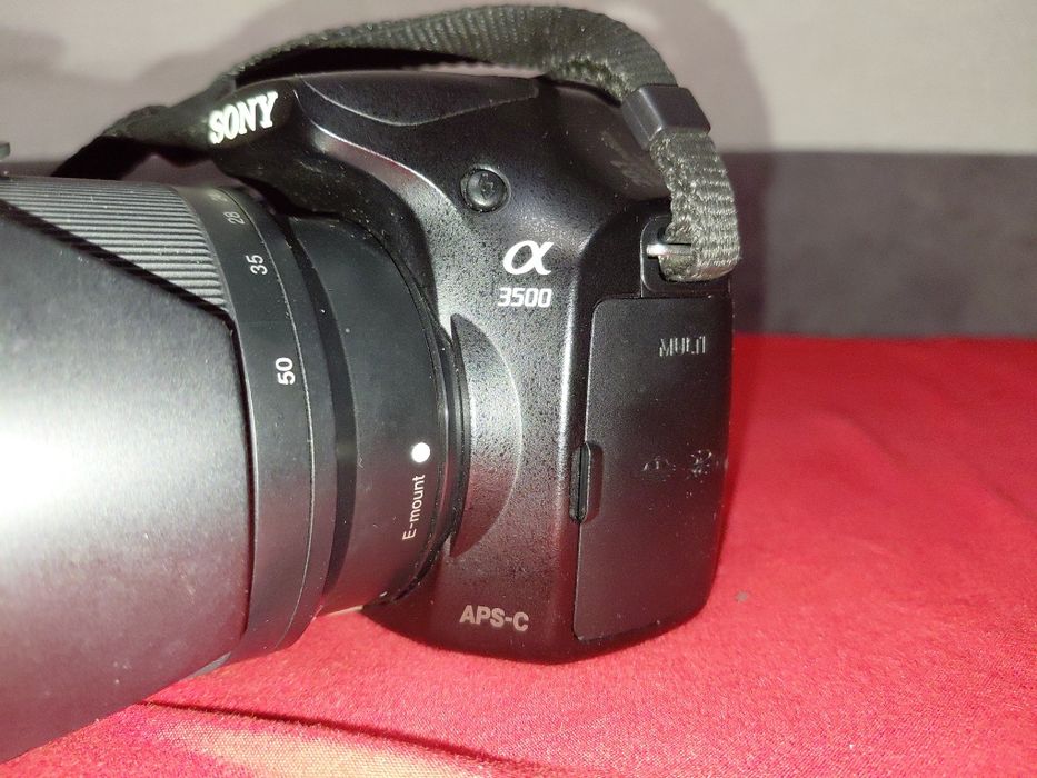 Камера Sony α3500 с байонетом E и матрицей APS-C