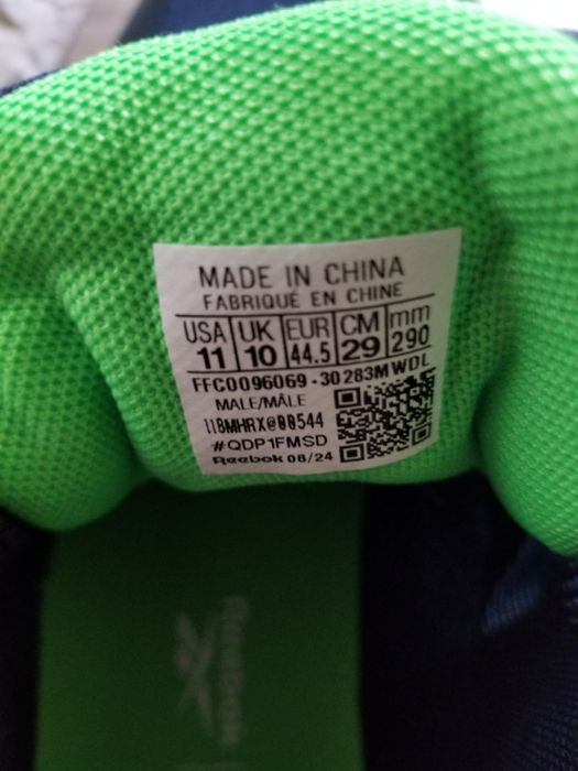 Оригинални НОВИ Reebok маратонки за бягане - номер 44.5