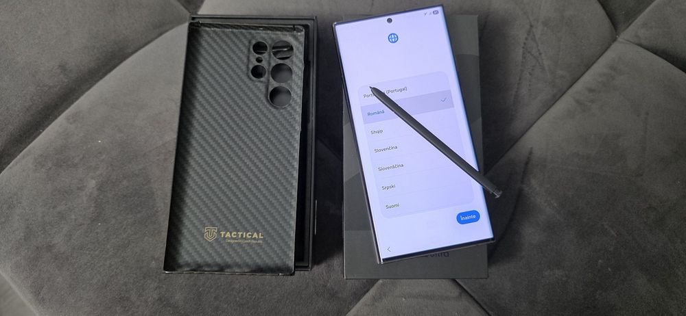 Vand Samsung S22 Ultra Black 256 Gb