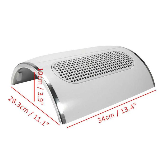120W мощен професионален прахоуловител за нокти маникюр и педикюр