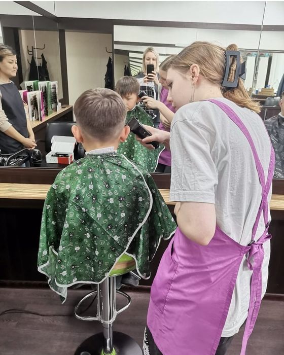 Стрижки мужские, женские, детские, ровный срез, мелирование