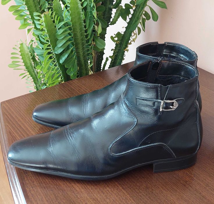 Мъжки боти естествена кожа Vero Cuoio