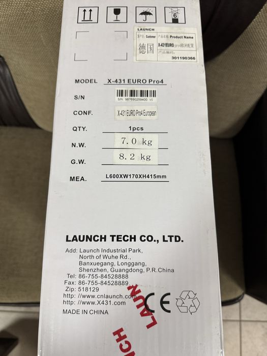 Launch X431 Euro Pro4 - ORIGINAL - SH