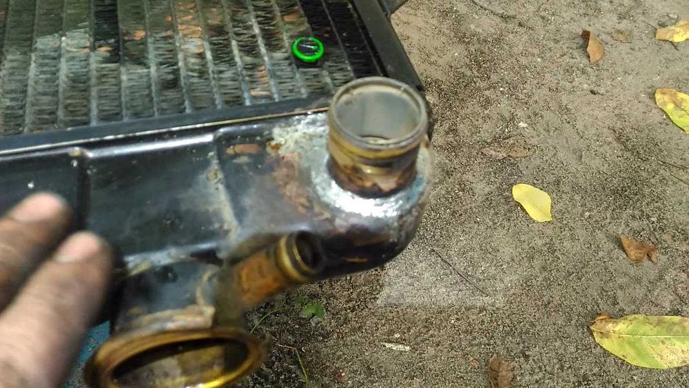 ремонт радиатора