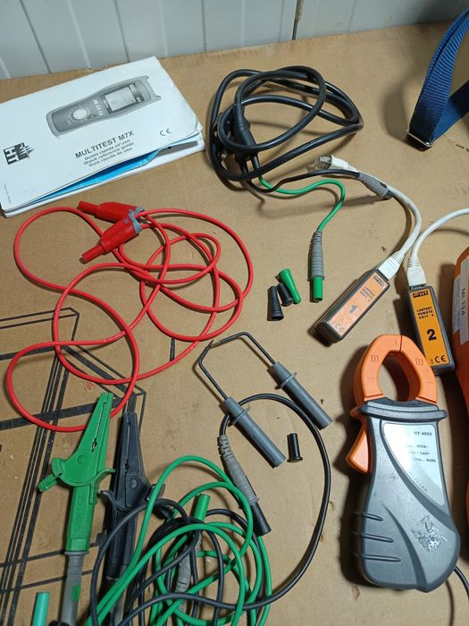 Set HT 4003 și Tester HT M 75 VDE 0100 cu multimetru și testare LAN