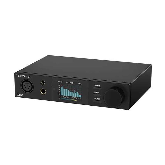TOPPING DX5 II – Hi-Fi DAC / Headphone Amplifier / Preamp – Dual ESS ES9039Q2M – LDAC – PEQ