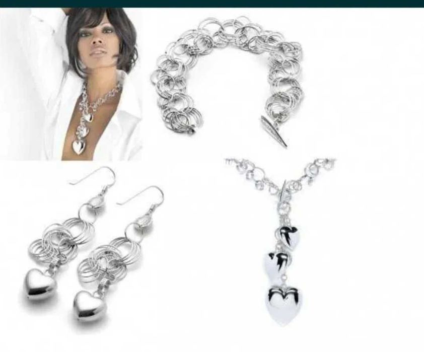Set argint  Maria Cristina Sterling, nou