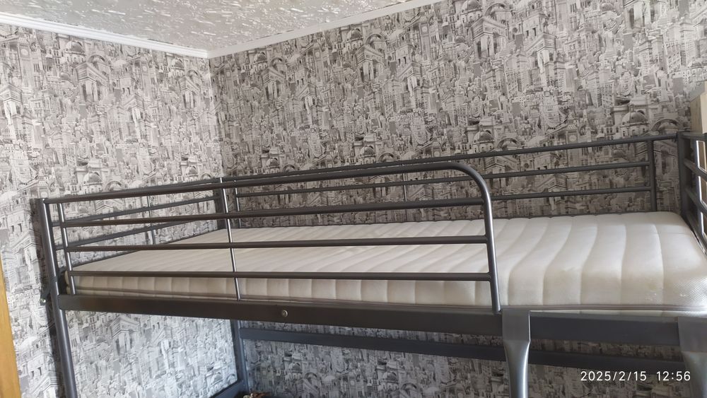 Продам кровать чердак SVARTA  IKEA