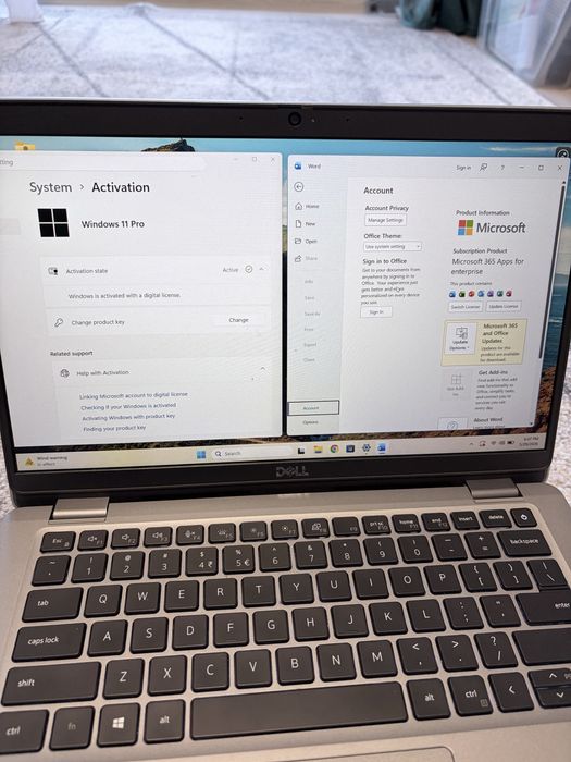 Laptop Dell Latitude 5320, 512GB ssd, 16GB ram, Intel Core i5 gen 11, Fără încărcător