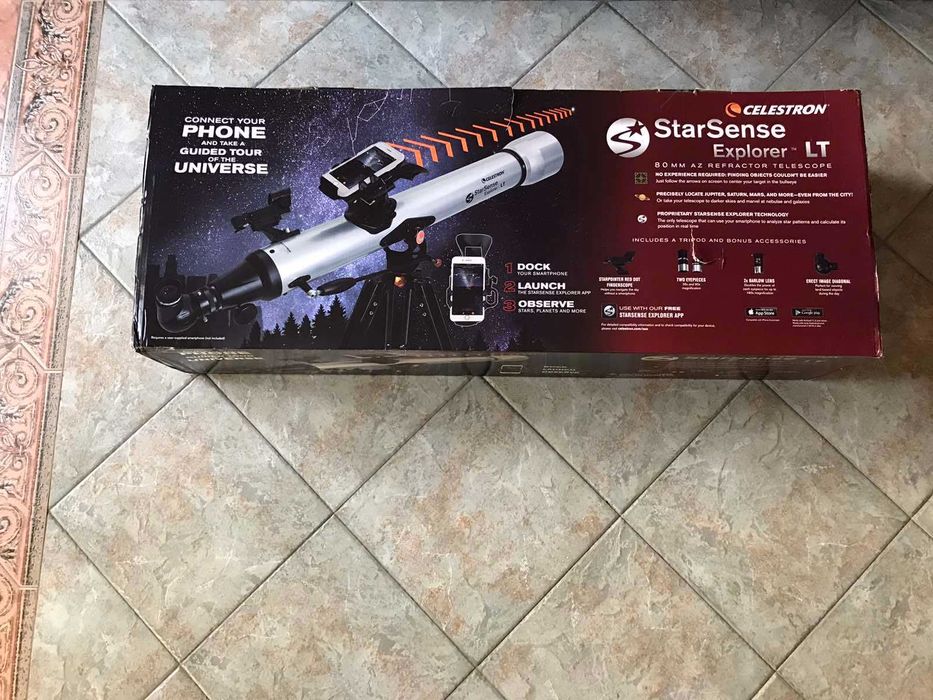 Телескоп Celestron 80/900 StarSense Explorer LT 80 AZ