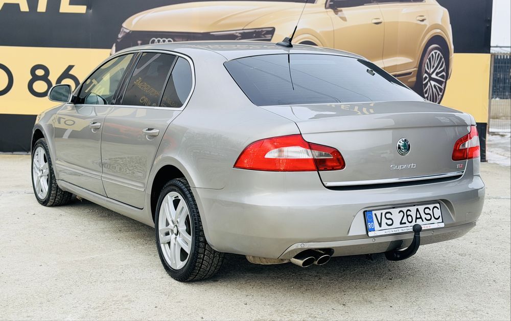 SKODA SUPERB 2010 2.0D E4 Automat Rate Avans 0 Doar cu Buletinul