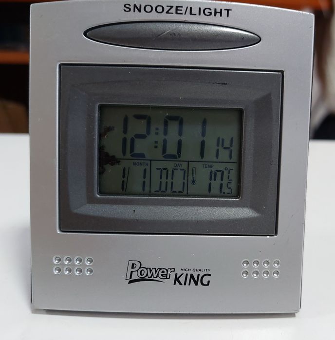 Statie meteo Ceas desteptator de masa cu termometru