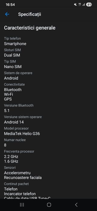 De Vanzare Mobil TCL 501