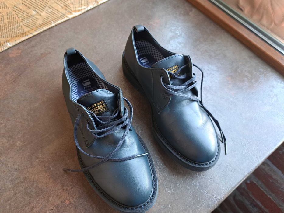 дамски обувки,G-Star,Нови!,кожени,номер 36,сини