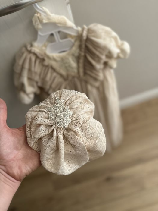 Rochie unicat botez catolic bebe